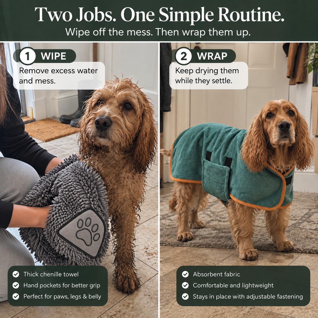 The Post-Walk Drying Set™